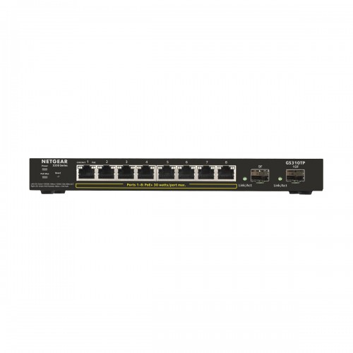 Netgear GS310TP 8-Port Gigabit PoE+ Manage Desktop Switch + 2SFP (PoE Budget 55W)