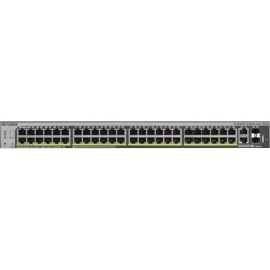 Netgear GS752TXP 52-Port ProSafe Gigabit Ethernet PoE+ Stackable Smart Managed Pro Switch