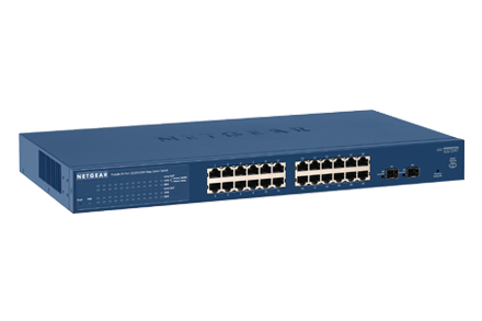 Netgear GS724T 24-Port ProSafe Gigabit Manage Switch+2SFP