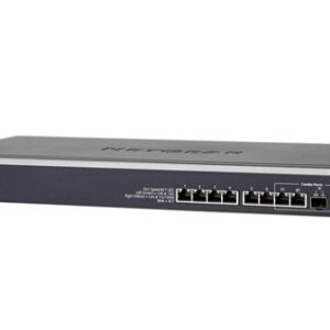 Netgear XS708T 8-Port ProSafe 10G-Copper + 2 SFP+ (Shared) Smart Managed Pro Switch