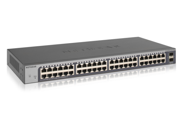 Netgear GS750E 48-Port ProSafe Gigabit Smart Managed Plus Switch + 2SFP Port