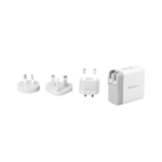 MicroPack MWC-236 Q3 Travel charger with 3 Changeable Plugs