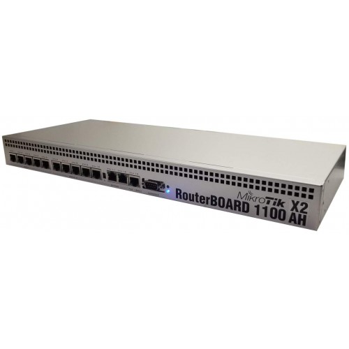 Mikrotik RB1100AHx2 Dual Core CPU 2GB RAM 13 Gigabit LAN Port Ethernet Router