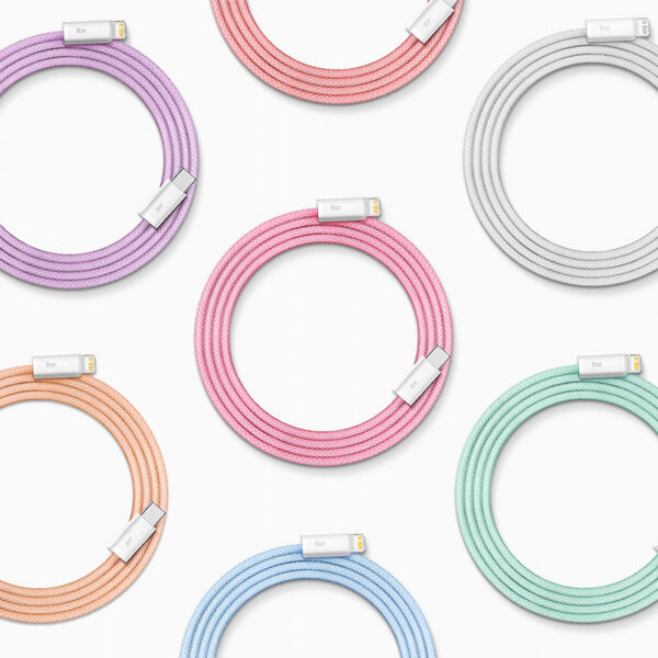 Baseus Dynamic Series 20W  Type-C to Lightning Fast Charging Data Cable 1m Blue CALD000003 - Image 4