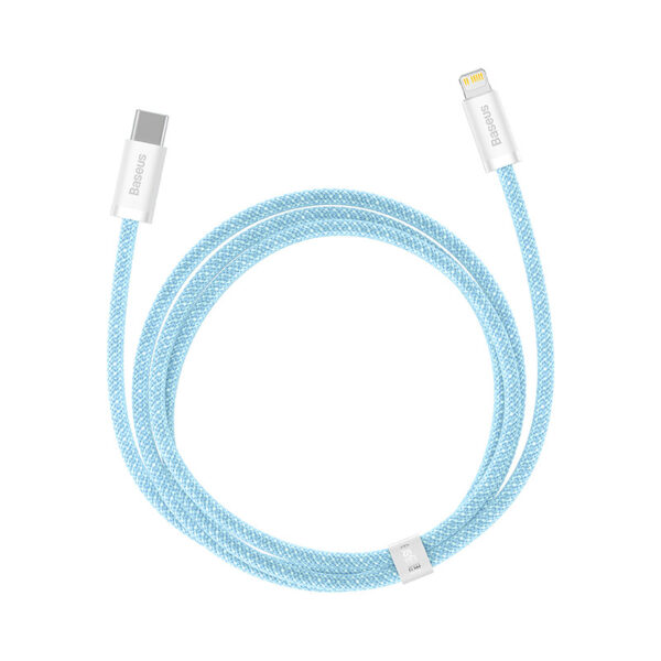 Baseus Dynamic Series 20W  Type-C to Lightning Fast Charging Data Cable 1m Blue CALD000003 - Image 5