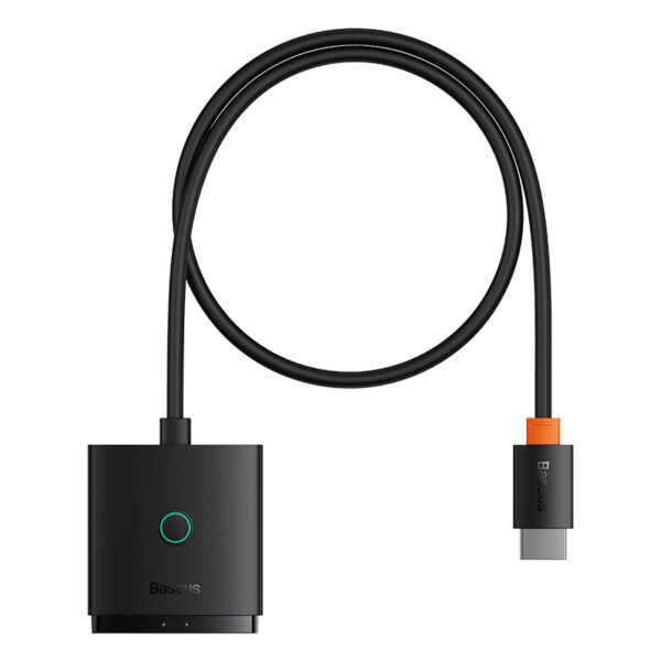 Baseus AirJoy Series 2 in 1 Bidirectional HDMI Switcher with 1m Cable Cluster Black B01331105111-01 - Image 2