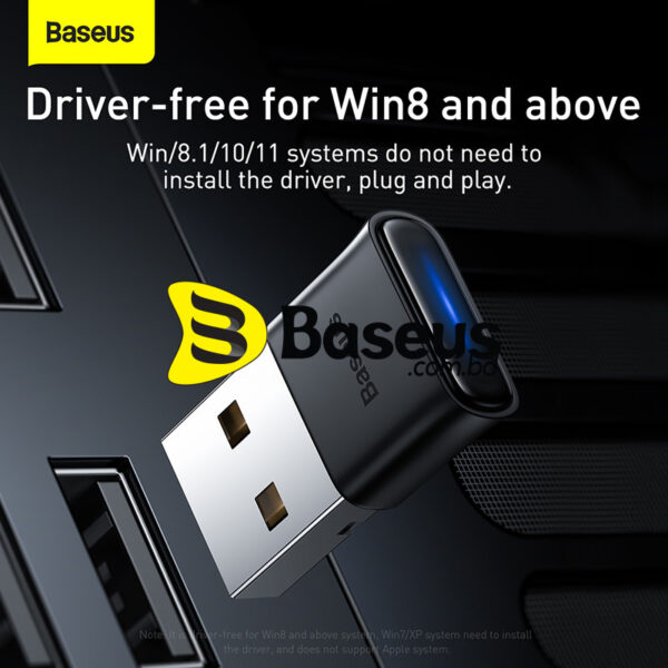 Baseus Bluetooth Receiver Adapter BA04 Black ZJBA000001