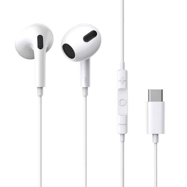 Baseus Earphone Encok lateral in-ear Wired Earphone H17 White NGCR020002 - Image 4