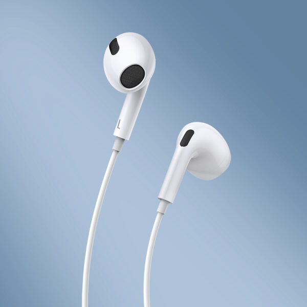 Baseus Earphone Encok lateral in-ear Wired Earphone H17 White NGCR020002 - Image 3