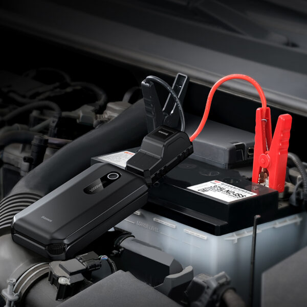 Baseus Super Energy Air Car Jump Starter 10000mAh Peakcurrent 1000A Black - Image 8
