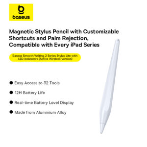 BASEUS Stylus For IPAD Smooth Series 2 Wireless Charging With Type-c Cable Active Version P80015802213-03