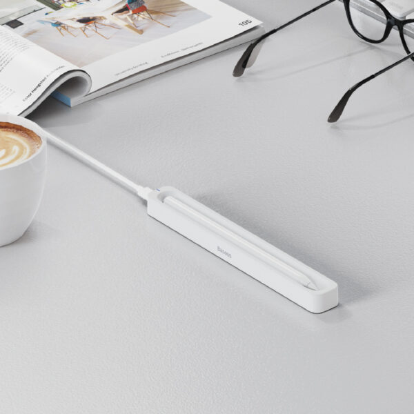 Baseus Smooth Writing Wireless Stylus Charging Case  White SXBC030002