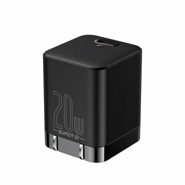 Baseus Super Si Pro Quick Charger 1C 20W CN Black CCSUPP-A01 - 3 Months Replacement Warranty - Image 7