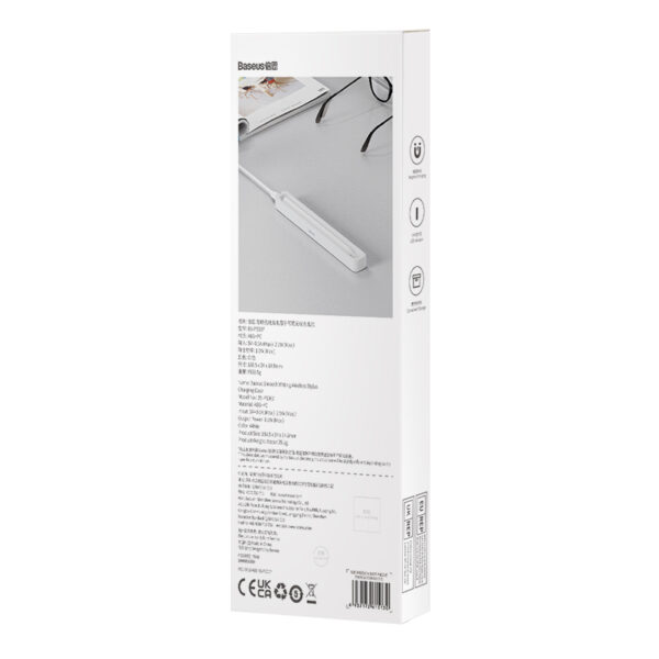 Baseus Smooth Writing Wireless Stylus Charging Case  White SXBC030002 - Image 4