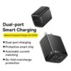 Baseus  CCXJ010001 Compact  Charger 2U 10.5W CN - Black