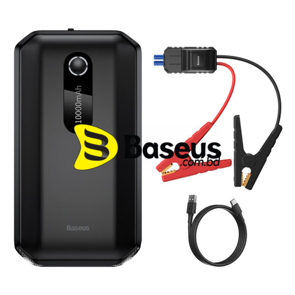 Baseus Super Energy Air Car Jump Starter 10000mAh Peakcurrent 1000A Black