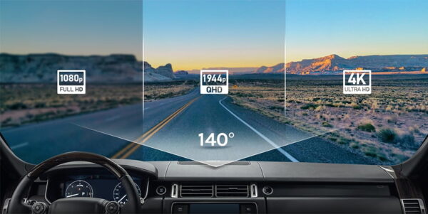 70mai A800S New 4K Dash Camera Ultra HD UHD + 70mai Rear Camera RC06 - Image 3