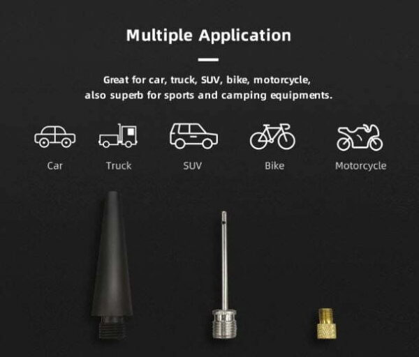 70mai Car Air Compressor Lite 70mai Portable Electric Car Air Pump Mini compressor Tire Inflator - Image 8