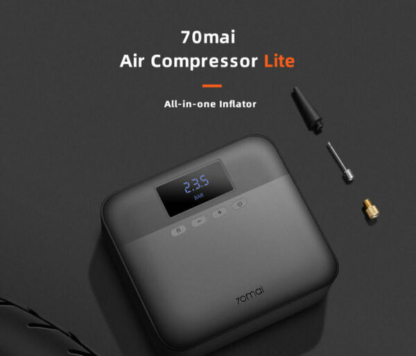 70mai Car Air Compressor Lite 70mai Portable Electric Car Air Pump Mini compressor Tire Inflator - Image 2