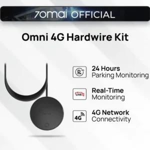 70Mai 4G Hardware Kit  Real For Time GPS Remote Monitoring & Parking Surveillance
