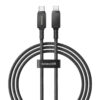 BASEUS Cable Type C to Type C 100W Premium Unbreakable Series 1m Fast Charging Braided Data Cable Cluster Black P10355800111 00 3