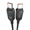 BASEUS Cable Type C to Type C 100W Premium Unbreakable Series 1m Fast Charging Braided Data Cable Cluster Black P10355800111 00 7