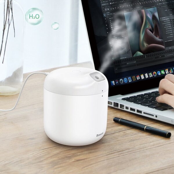Baseus Elephant 2in1 Humidifier Air Purifier + LED lamp white (DHXX-02) - Image 6