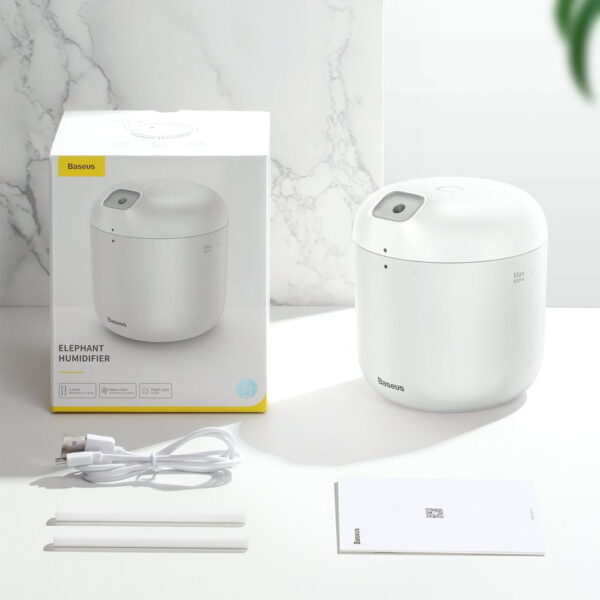 Baseus Elephant 2in1 Humidifier Air Purifier + LED lamp white (DHXX-02) - Image 4