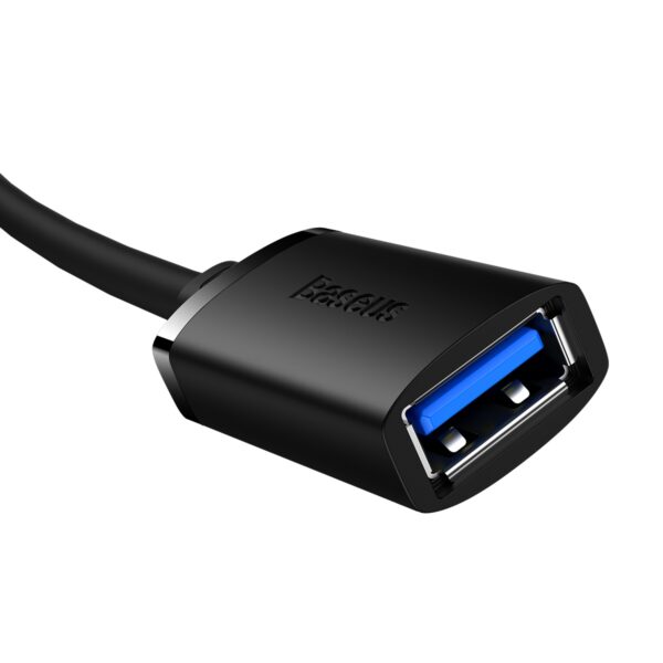 BASEUS Extension Cable USB3.0 USB Male to Female 5Gbps Transmission PVC Cord -B00631103111-04 - Image 4
