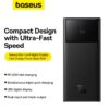 BASEUS Power Bank 30W 30000mAh Star-Lord Digital Display Fast Charging Power Bank Black P10022905113-00