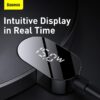Baseus 15W Qi Wireless Charger For iPhone 13 12 Pro Max Digital Display Fast Wireless Charging 5