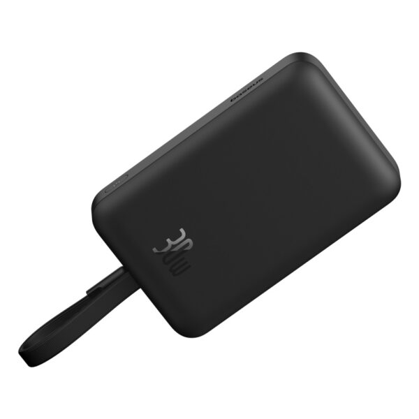 [Premium] Baseus Power Bank 30W 10000mAh Magnetic Wireless Power Bank With Built-in Type-C Cable  -P1002210B113-00 - Image 3