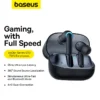 Baseus Gaming TWS AeQur G10 ANC 4mic True Wireless Earphones Cluster Black A00055400111-00