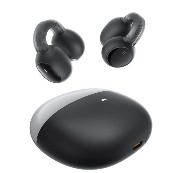 Baseus TWS AirGo 1 Ring Open-Ear TWS Earbuds Cluster Black A00069201113-00 - Image 2