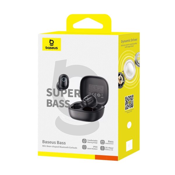 Baseus TWS Bass BD1  True Wireless Earbuds 8hour Long Music Time Cosmic Purple A00084601513-Z1 - Image 7