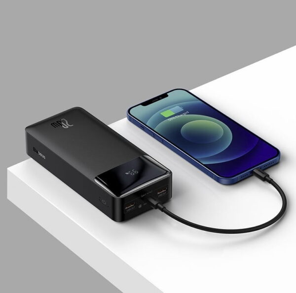 Baseus PPDML-N01 Bipow Digital Display Power bank 30000mAh 20W Black - Image 8