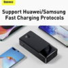 Baseus Bipow Digital Display Power bank 30000mAh 20W Black sh