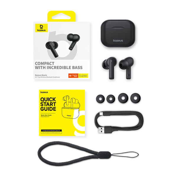 Baseus TWS Bowie E17 Earphones With Dual Mic ENC & Punchy Bass  A00072200113-Z1 - Image 2