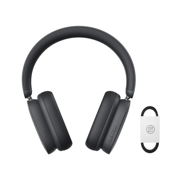 BASEUS Headphone ANC Bowie  H1 Headphone HiFi Stereo Sound NGTW230013 Black - 3 Months warranty - Image 3