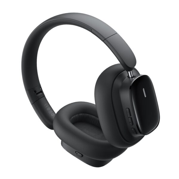 Baseus Headphone H1i 3D ANC 100H Playtime Bluetooth 5.3V Headphone - A00050402113-00 Black - Image 3