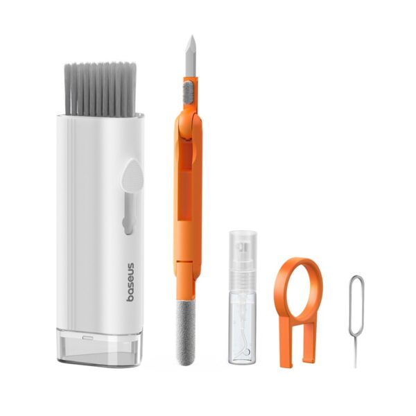 Baseus Brush Ultra Clean Series Multifunctional Cleaning Kit Moon White C31059400211-00 - Image 2