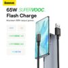 Baseus Cable Supervooc 65W Superior Series Fast Charging Data Cable USB to Type C Black 1M 14
