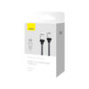 Baseus Cable Type c To Lightning For Iphone 14 13 12 11 x Series CoolPlay Series Fast Charging 20W 1m Black 1