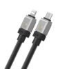 Baseus Cable Type c To Lightning For Iphone 14 13 12 11 x Series CoolPlay Series Fast Charging 20W 1m Black 11