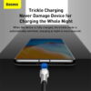 Baseus Cafule Series Metal Data Cable USB to Type C 66W 0.25m Black CAKF000001 Baseus c 4