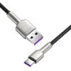 Baseus Cafule Series Metal Data Cable USB to Type C 66W 0.25m Black CAKF000001 Baseus c 6