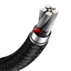 Baseus Cafule Series Metal Data Cable USB to Type C 66W 0.25m Black CAKF000001 Baseus c 9