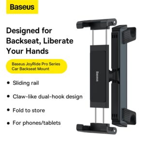 Baseus Car Holder For JoyRide Pro Backseat Car Mount Black SUTQ000001