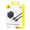 Baseus Charger 20W GAN5S For Apple 15 Pro Max 15 Pro 15 With Type c to Type c Cable P10162501113 02 hb
