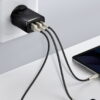 Baseus Compact Quick Charger 2UC 30W EU Black CCXJ E01 1
